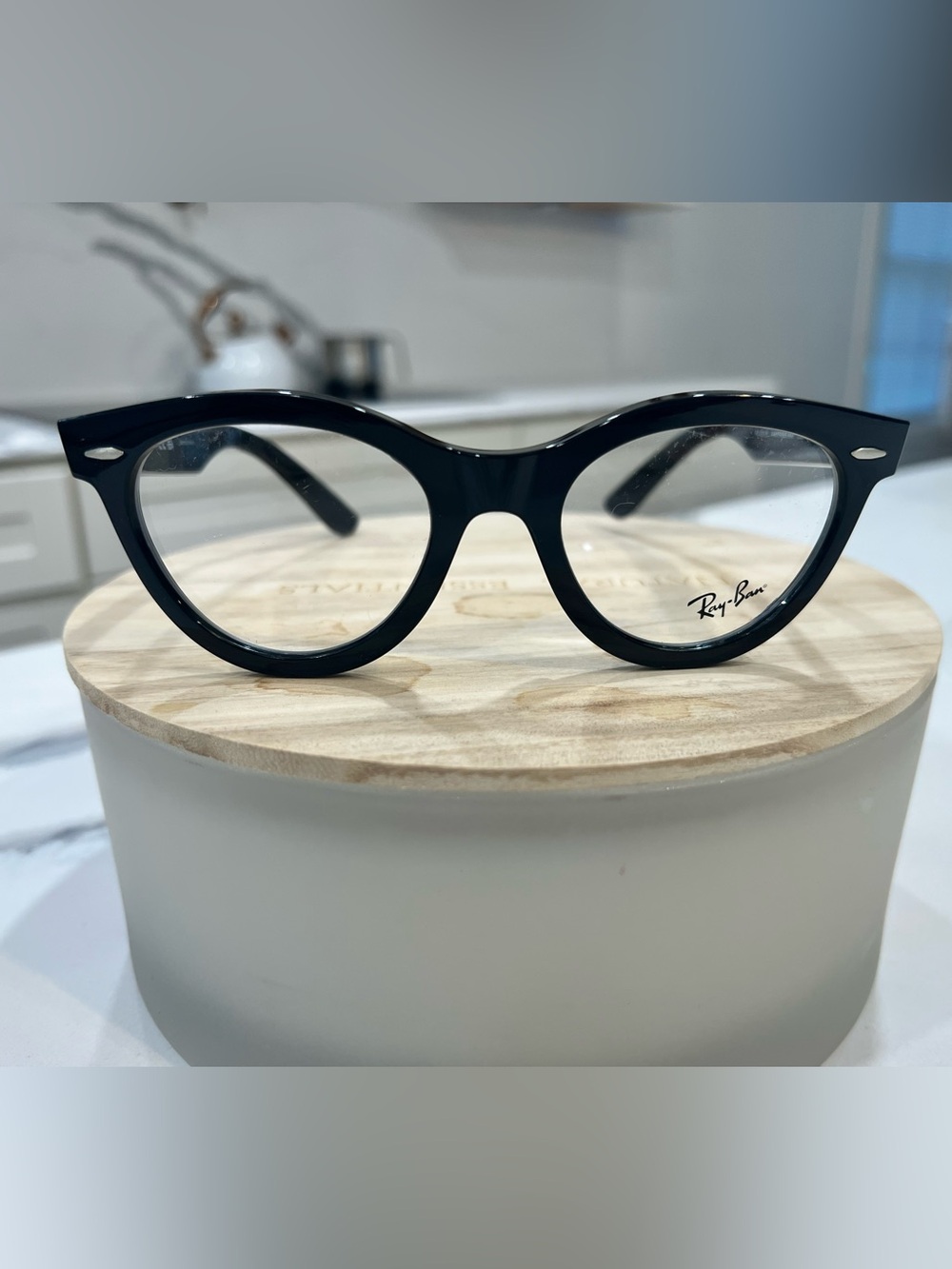 AUTHENTIC Ray-Ban Wayfarer Way Black Eyeglasses RB2241V